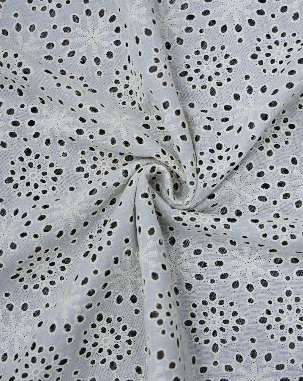 GREIGE COTTON SCHIFFLI EMBROIDERY FABRIC (WIDTH-58 INCHES) – Sahni Fabs