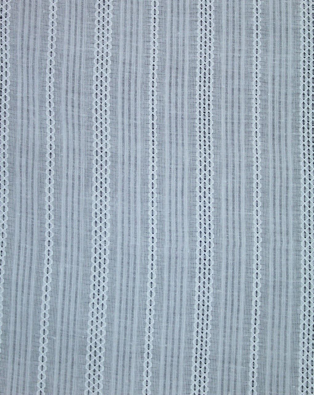 White Stripe Design Cotton Dobby Fabric – Sahni Fabs