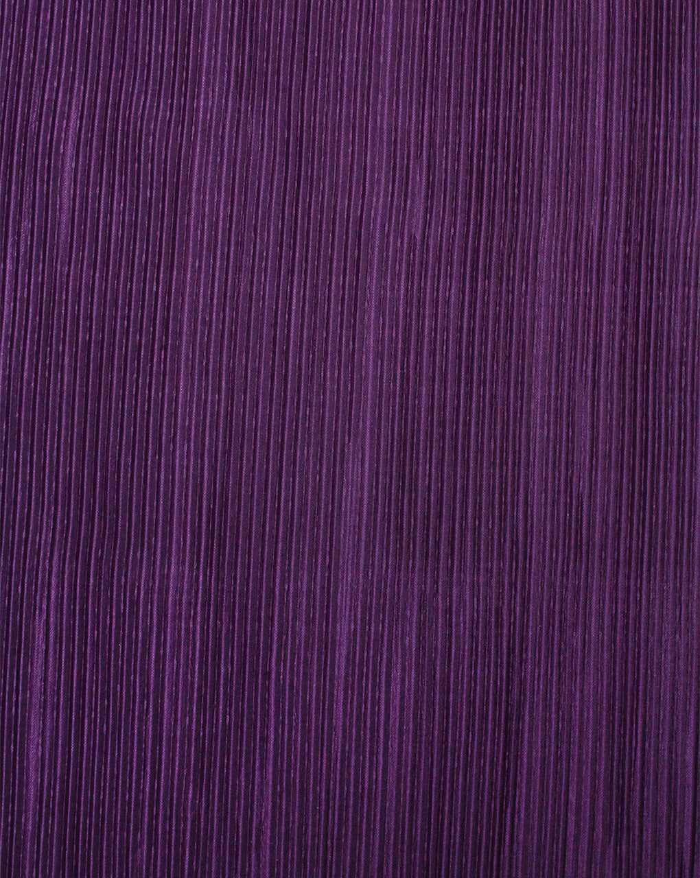 PURPLE POLYESTER PLEATED FABRIC