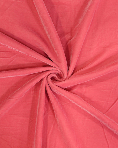 PLAIN POLYESTER MICRO VELVET FABRIC ( WIDTH 44 INCHES )