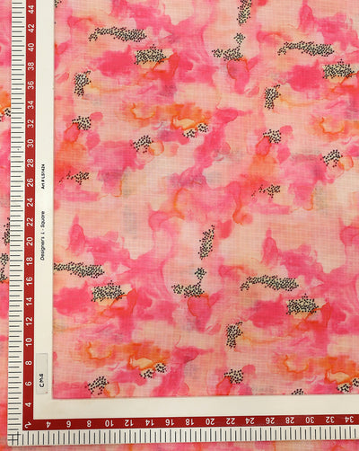 ABSTRACT DESIGN POLYESTER FABRIC
