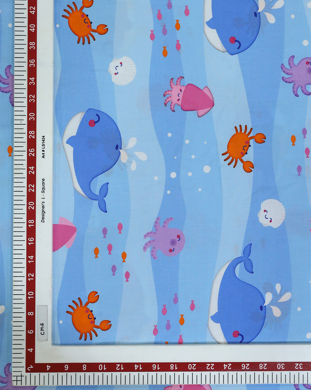 COTTON POPLIN KIDS PRINTED FABRIC