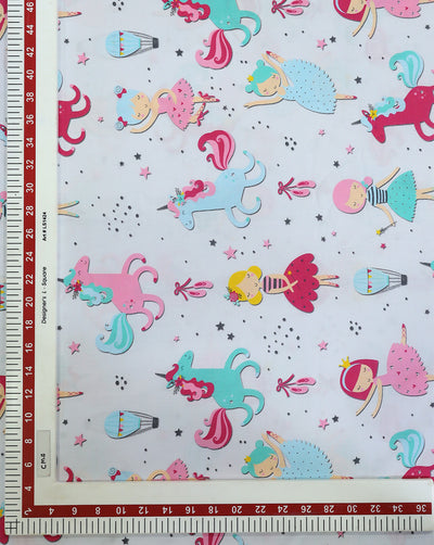 COTTON POPLIN KIDS PRINTED FABRIC
