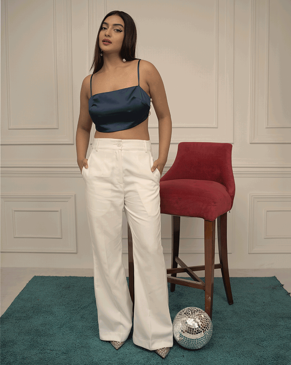 Blue blouse