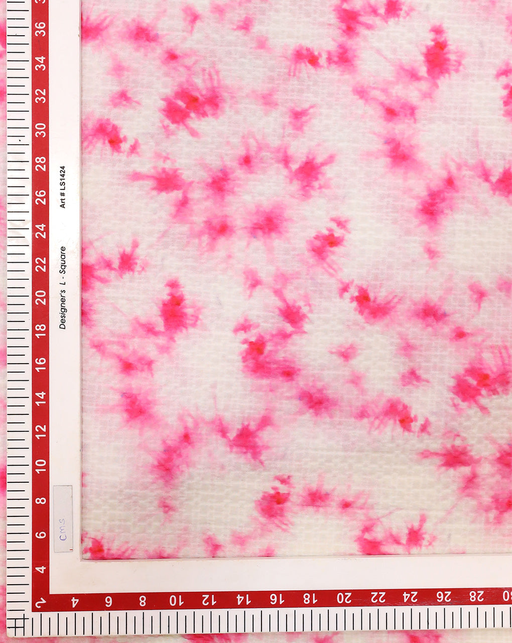 Abstract Design Polyester Seersucker Digital Printed Fabric