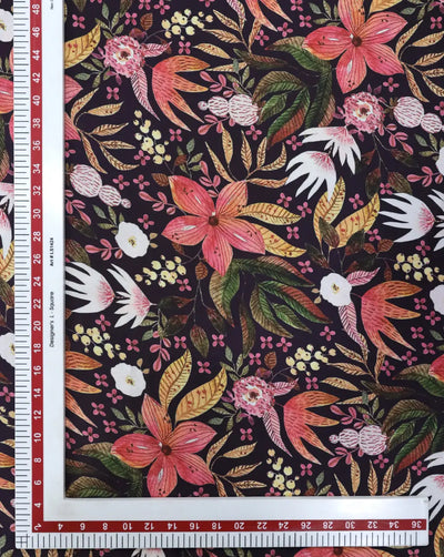 POLYESTER DIGITAL PRINTED FABRIC (WIDTH-56 INCHES)