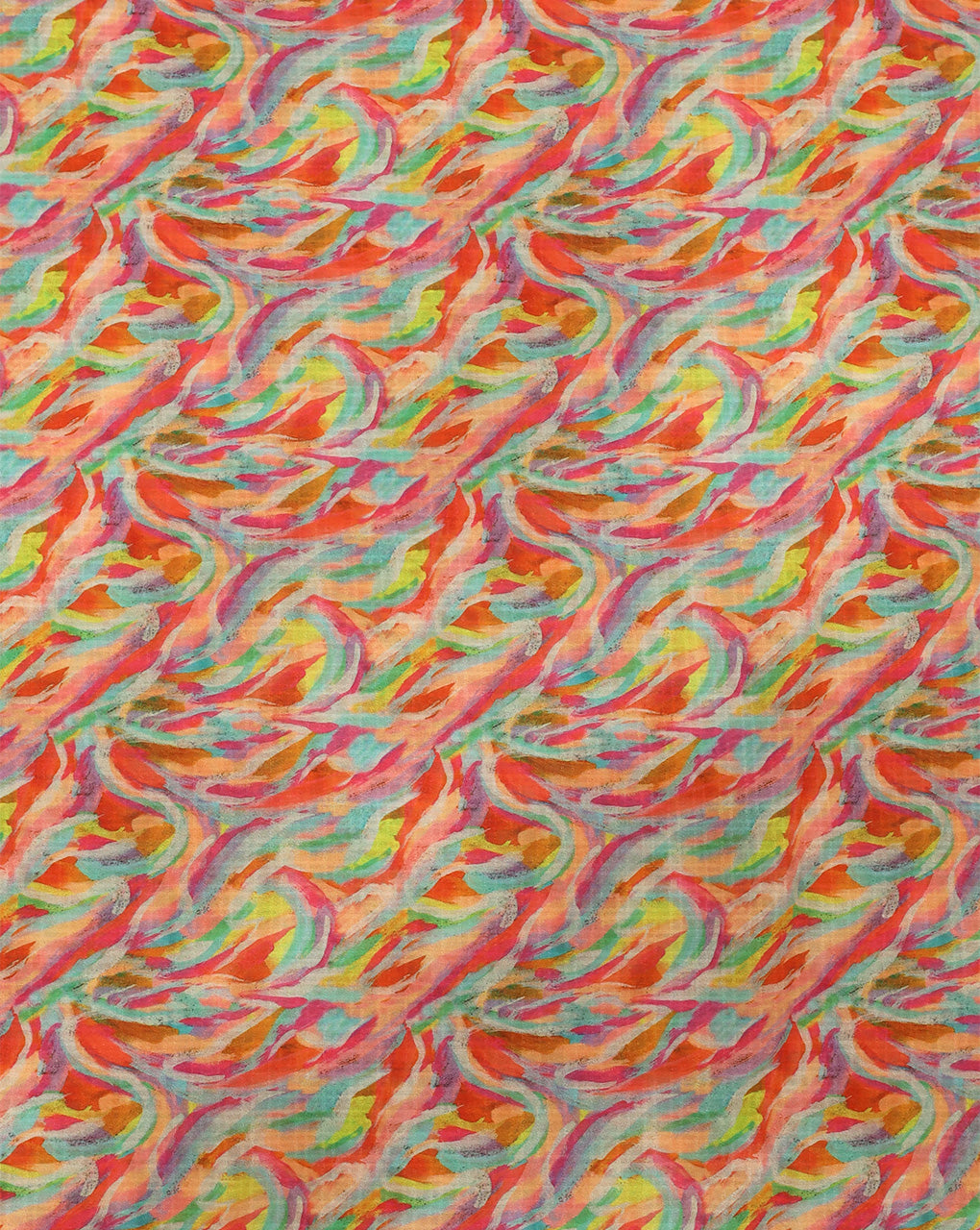 ABSTRACT DESIGN POLYESTER SEERSUCKER DIGITAL PRINTED FABRIC