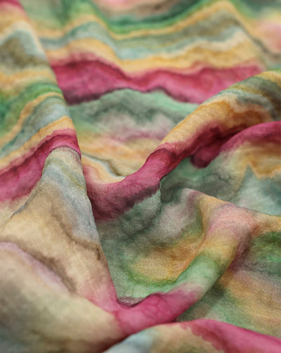 SEERSUCKER DIGITAL PRINTED FABRIC