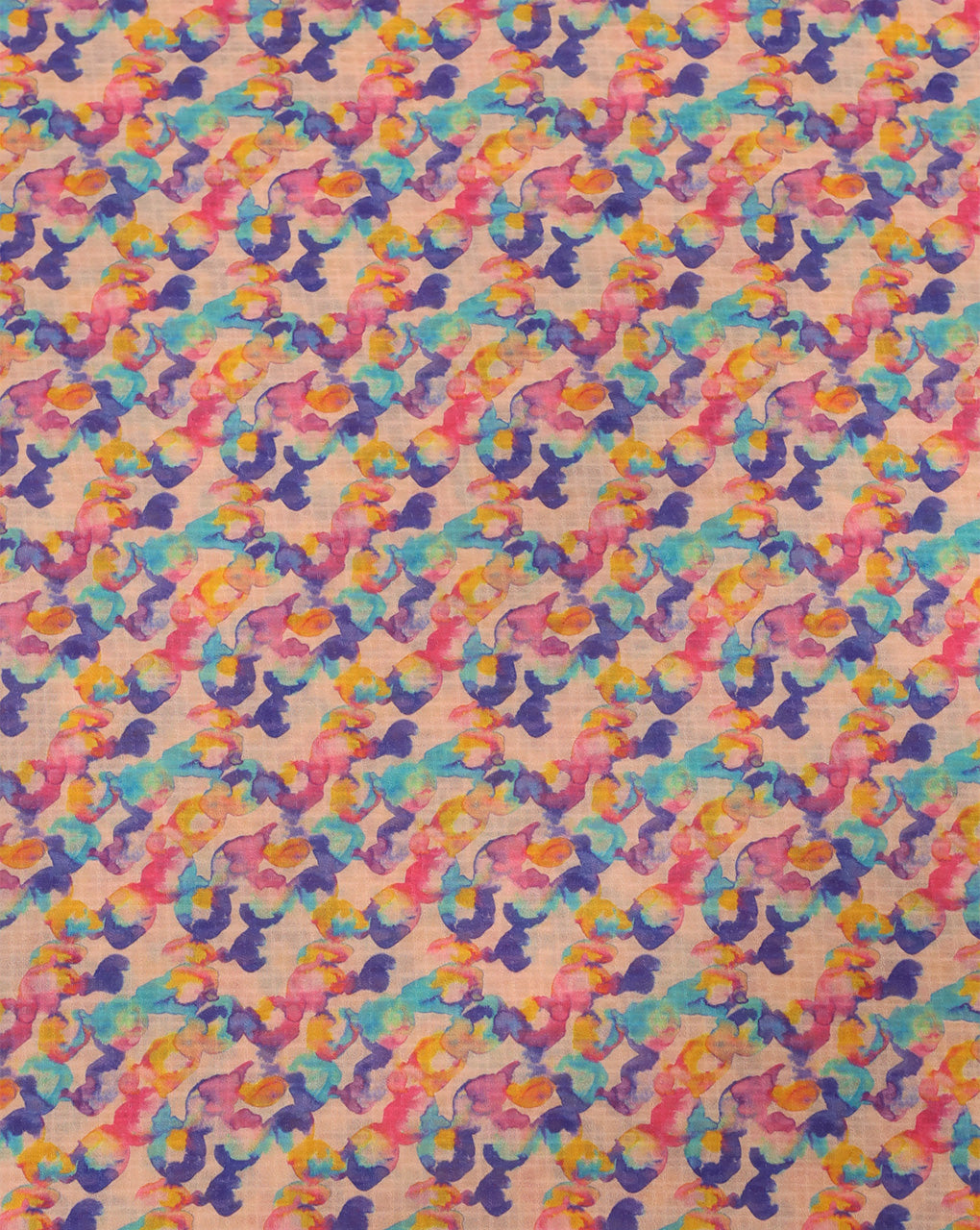 ABSTRACT DESIGN POLYESTER SEERSUCKER DIGITAL PRINTED FABRIC