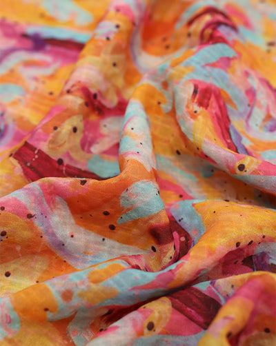 SEERSUCKER DIGITAL PRINTED FABRIC 1