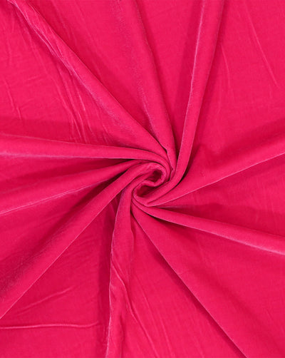 PLAIN POLYESTER MICRO VELVET FABRIC ( WIDTH 44 INCHES )