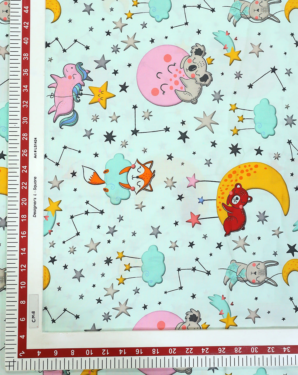 COTTON POPLIN KIDS PRINTED FABRIC