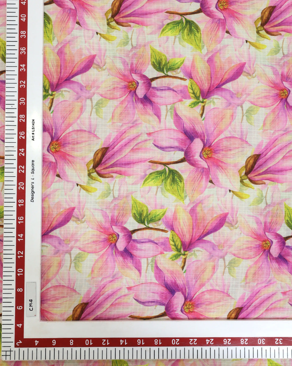 FLORAL DESIGN POLYESTER SEERSUCKER DIGITAL PRINTED FABRIC