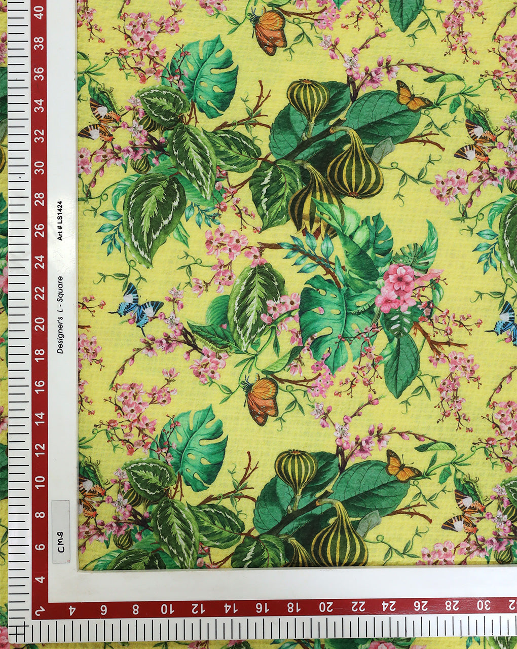 FLORAL DESIGN POLYESTER SEERSUCKER DIGITAL PRINTED FABRIC