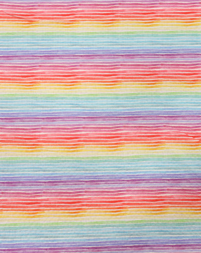 STRIPES DESIGN POLYESTER SEERSUCKER DIGITAL PRINTED FABRIC