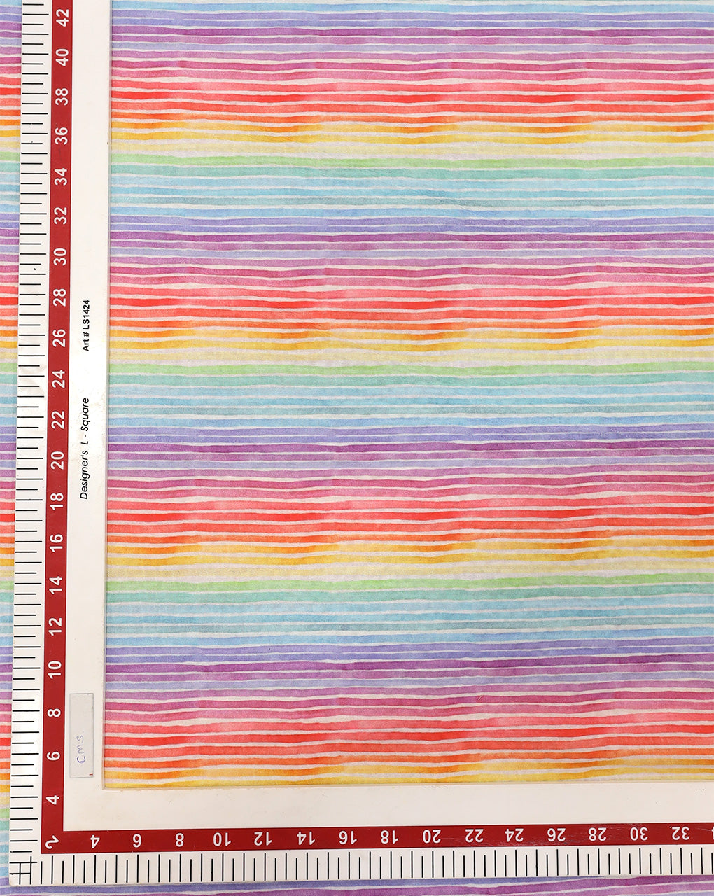 STRIPES DESIGN POLYESTER SEERSUCKER DIGITAL PRINTED FABRIC