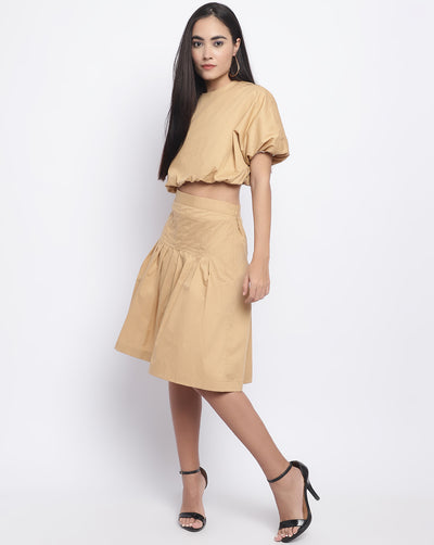 Pleated skirt