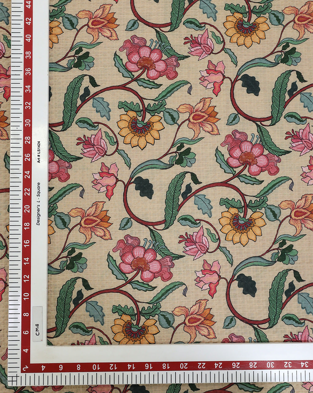 FLORAL DESIGN POLYESTER SEERSUCKER DIGITAL PRINTED FABRIC