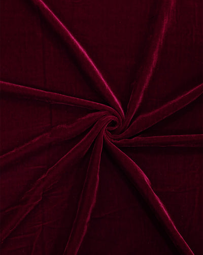 PLAIN POLYESTER MICRO VELVET FABRIC ( WIDTH 44 INCHES )