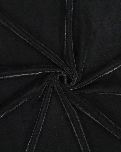 PLAIN POLYESTER MICRO VELVET FABRIC ( WIDTH 44 INCHES )