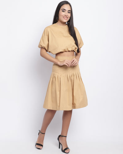 Pleated skirt