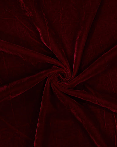 PLAIN POLYESTER MICRO VELVET FABRIC ( WIDTH 44 INCHES )