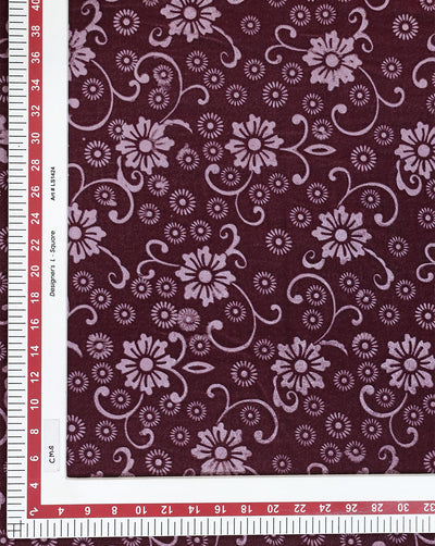 EMBOSSED POLYESTER MICRO VELVET FABRIC (WIDTH 44 INCHES)