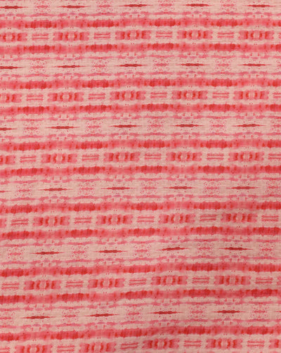 ABSTRACT DESIGN POLYESTER SEERSUCKER DIGITAL PRINTED FABRIC