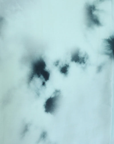 TIE & DYE PATTERN SATIN GEORGETTE FABRIC