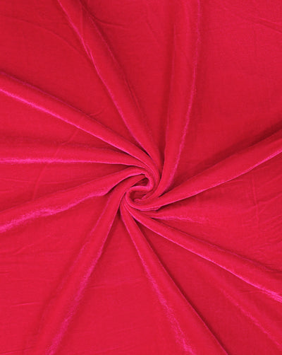 PLAIN POLYESTER MICRO VELVET FABRIC ( WIDTH 44 INCHES )