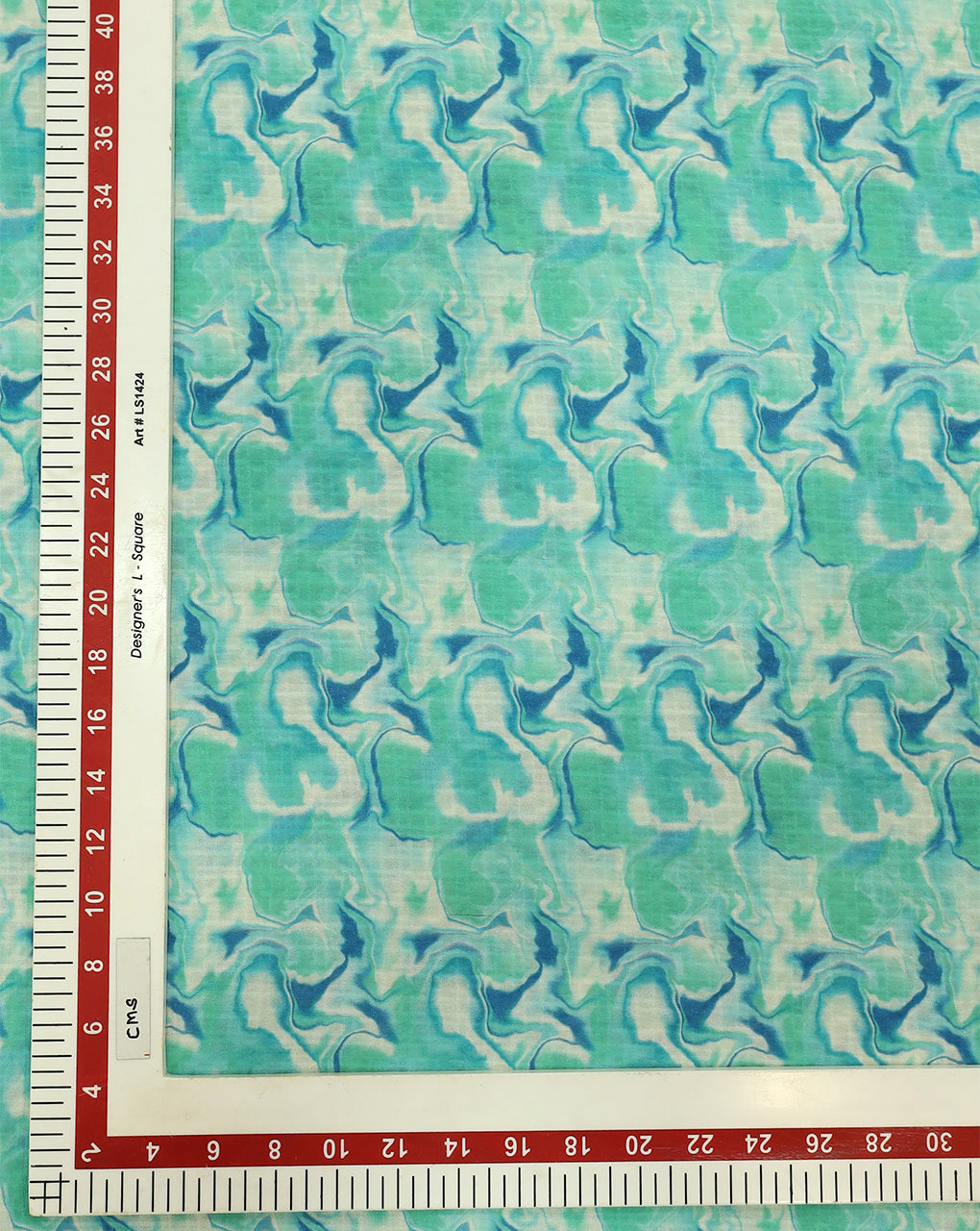 ABSTRACT DESIGN POLYESTER SEERSUCKER PRINTED FABRIC