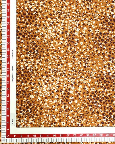 ANIMAL PATTERN POLYESTER CREPE DIGITAL PRINTED FABRIC