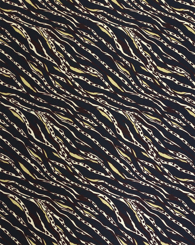 ANIMAL PATTERN POLYESTER CREPE DIGITAL PRINTED FABRIC