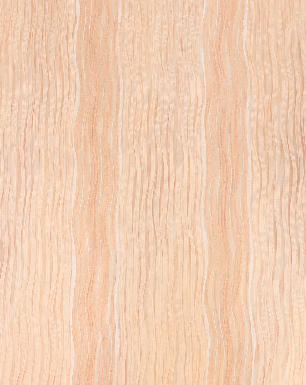 CREAM PLEATED ORGANZA FABRIC