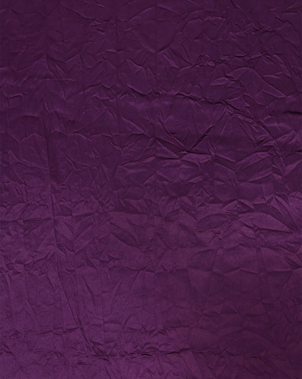 WINE BERRY CRUSHED POLYESTER SATIN FABRIC