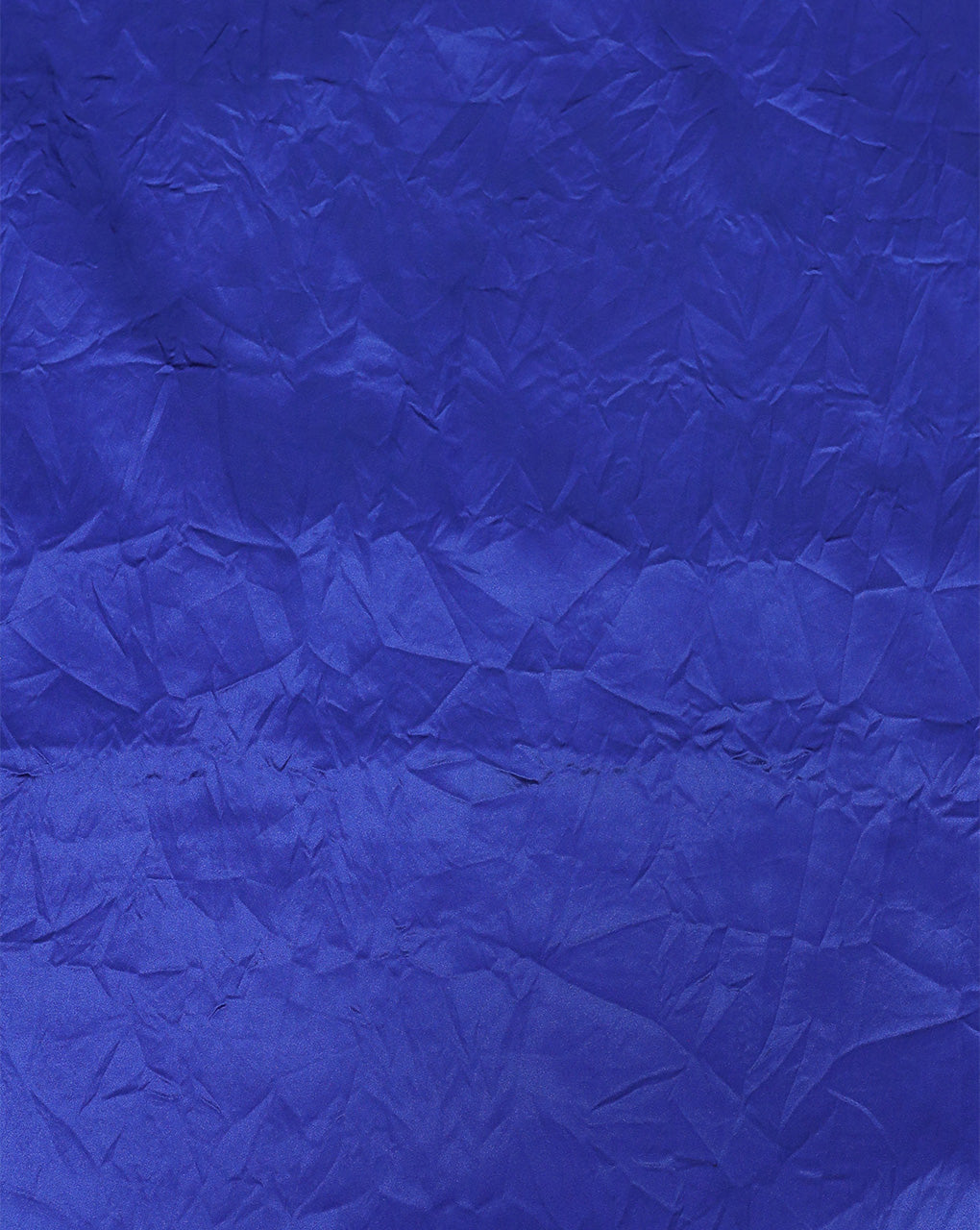 NAVY BLUE CRUSHED POLYESTER SATIN FABRIC