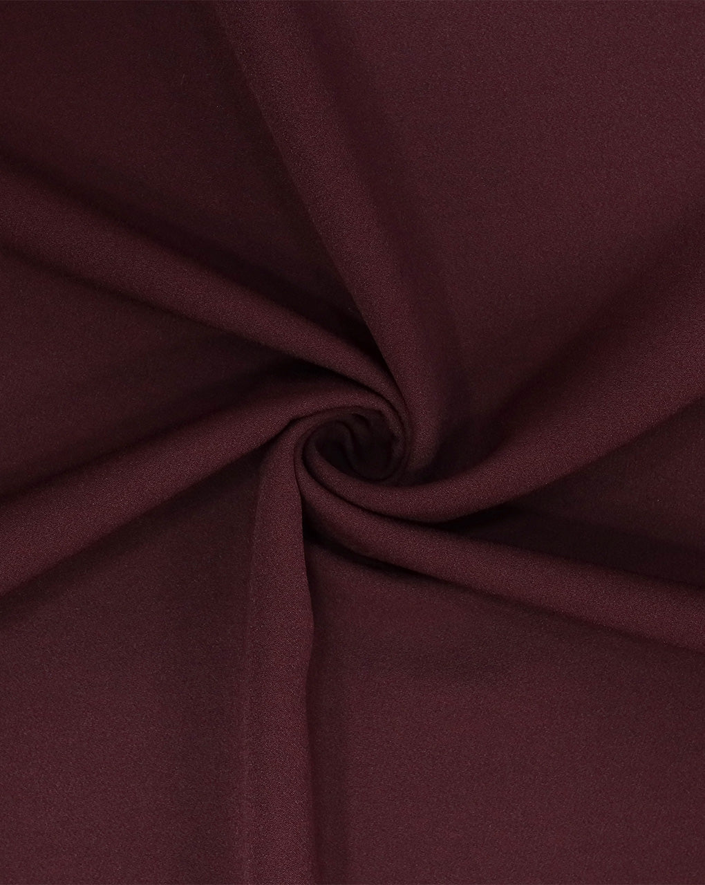 Maroon Banana Crepe Fabric