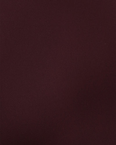 Maroon Polyester Moss Crepe Fabric
