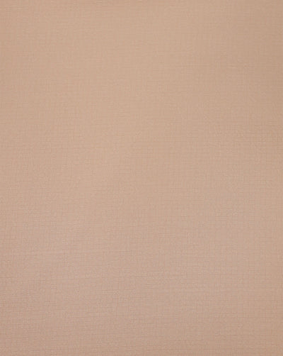 TERRACOTTA BROWN BUBBLE CREPE FABRIC