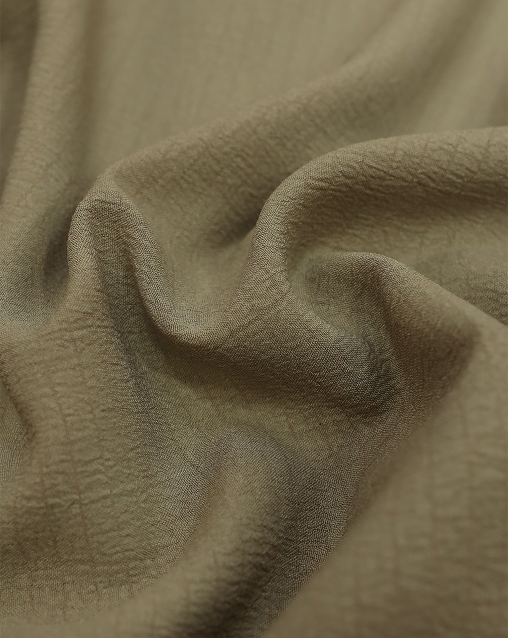 WARM SAND BUBBLE CREPE FABRIC