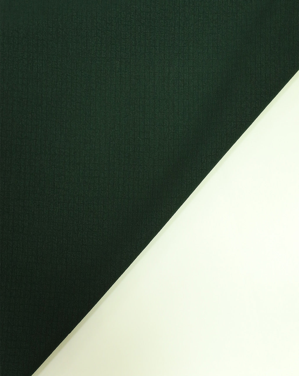 BOTTLE GREEN BUBBLE CREPE FABRIC