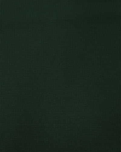 BOTTLE GREEN BUBBLE CREPE FABRIC