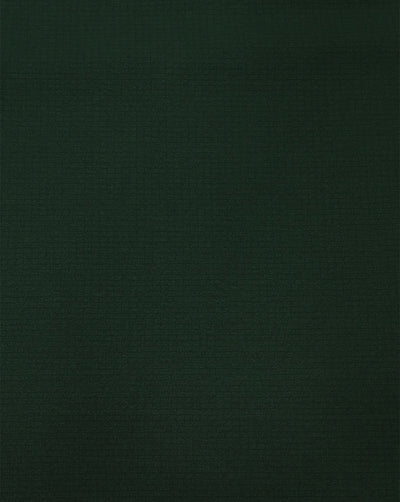 BOTTLE GREEN BUBBLE CREPE FABRIC