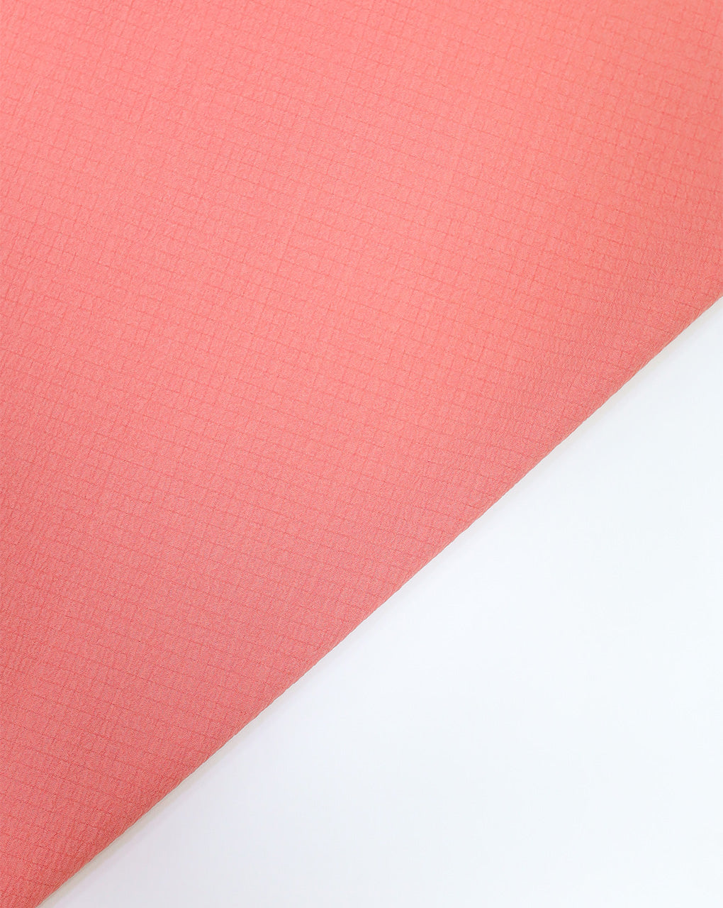 PEACH BUBBLE CREPE FABRIC