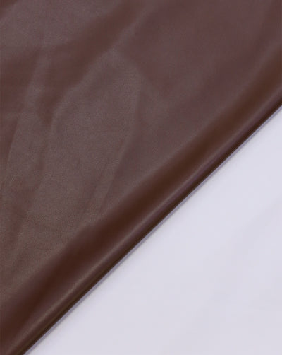 DARK BROWN LEATHERITE FABRIC