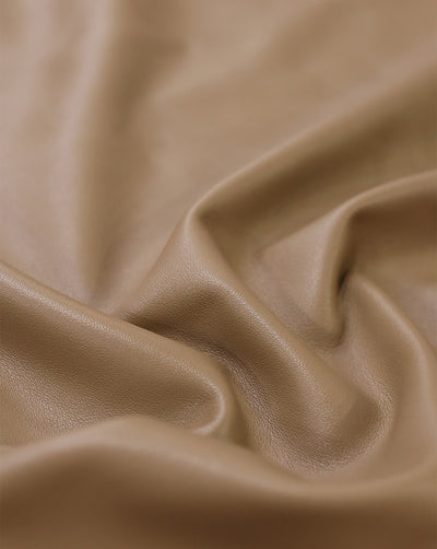 CARAMEL BEIGE LEATHERITE FABRIC