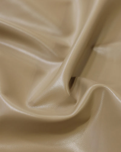 SAND BEIGE LEATHERITE FABRIC