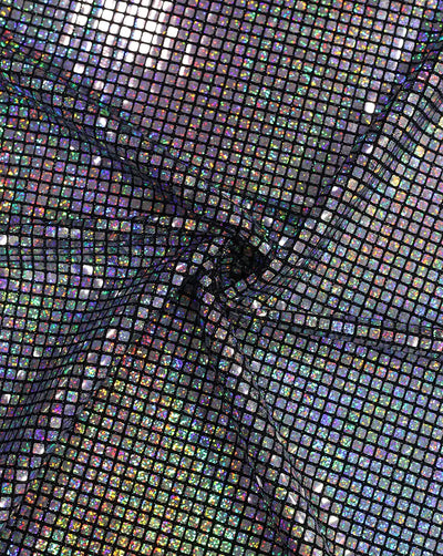 POLYESTER METALLIC KNITTED FABRIC