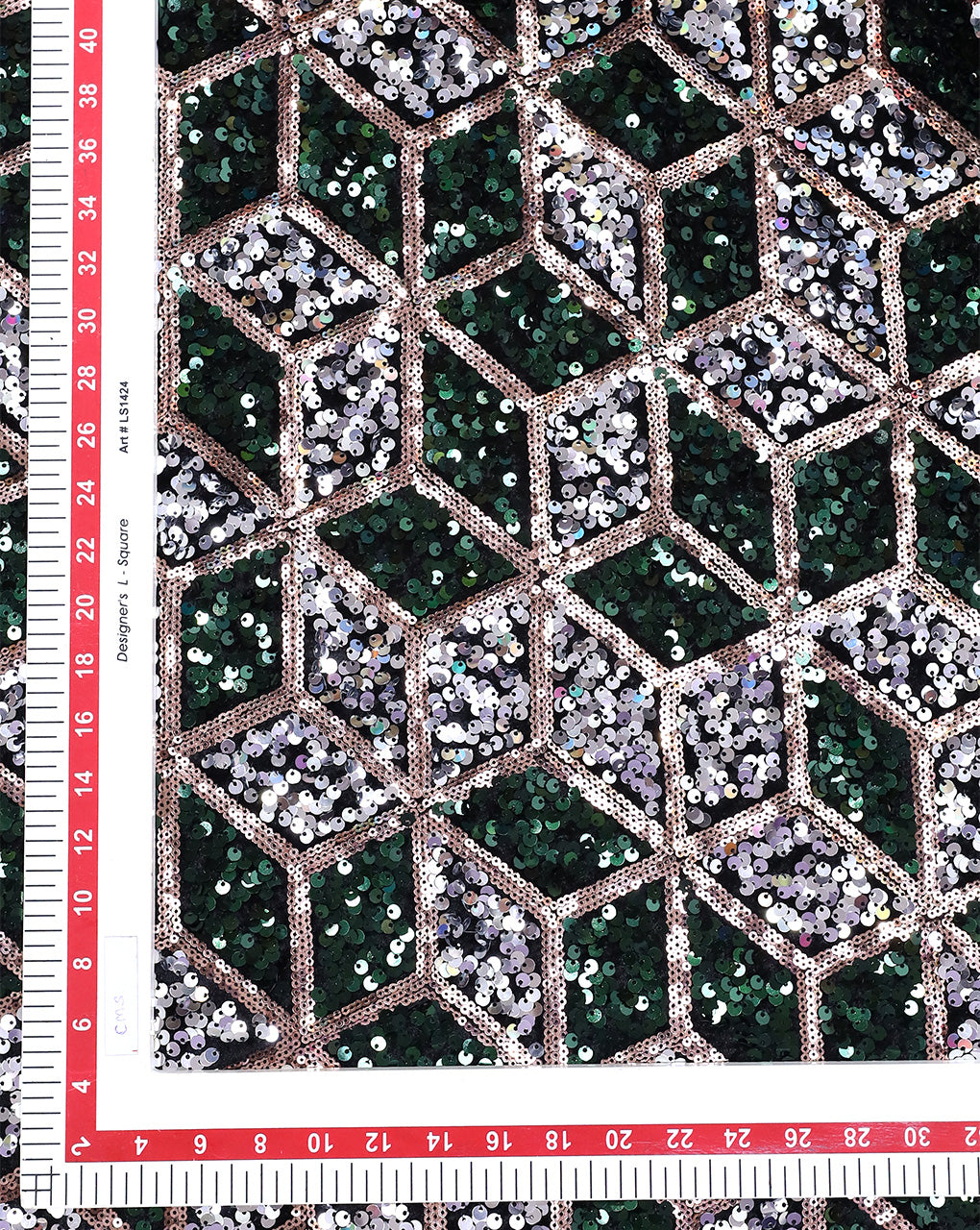 POLYESTER VELVET SEQUIN FABRIC