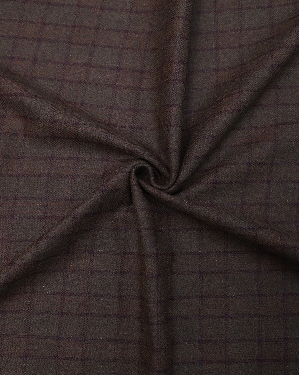 CHECKS WOOLEN TWEED FABRIC (WIDTH 54 INCHES)